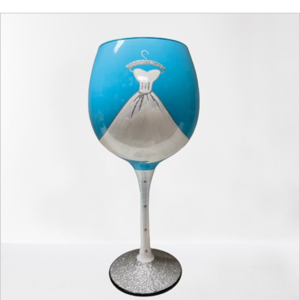 Bride Mud Pie Glass